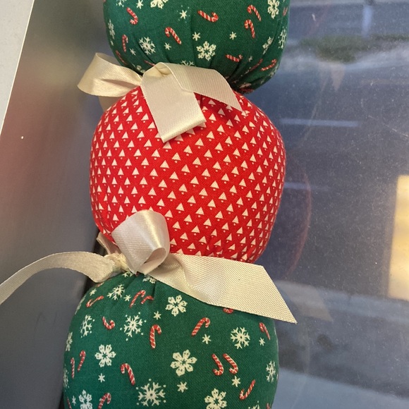 Cloth Christmas Candy Cane Decoration - Picture 4 of 6
